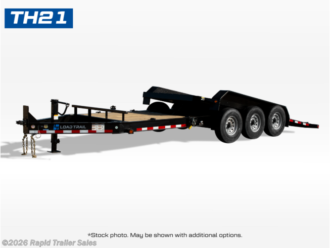 2027 Load Trail TH 83" X 24' Tilt-N-Go Triple Axle Tilt Deck I-Beam F 2027 Load Trail TH 83" X 24' Tilt-N-Go Triple Axle Tilt Deck I-Beam F