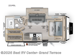 New 2026 Ember RV Overland Series 221MSL available in Grand Terrace, California