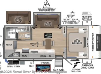 New 2026 Forest River Surveyor Legend 205RKLE available in Sacramento, California