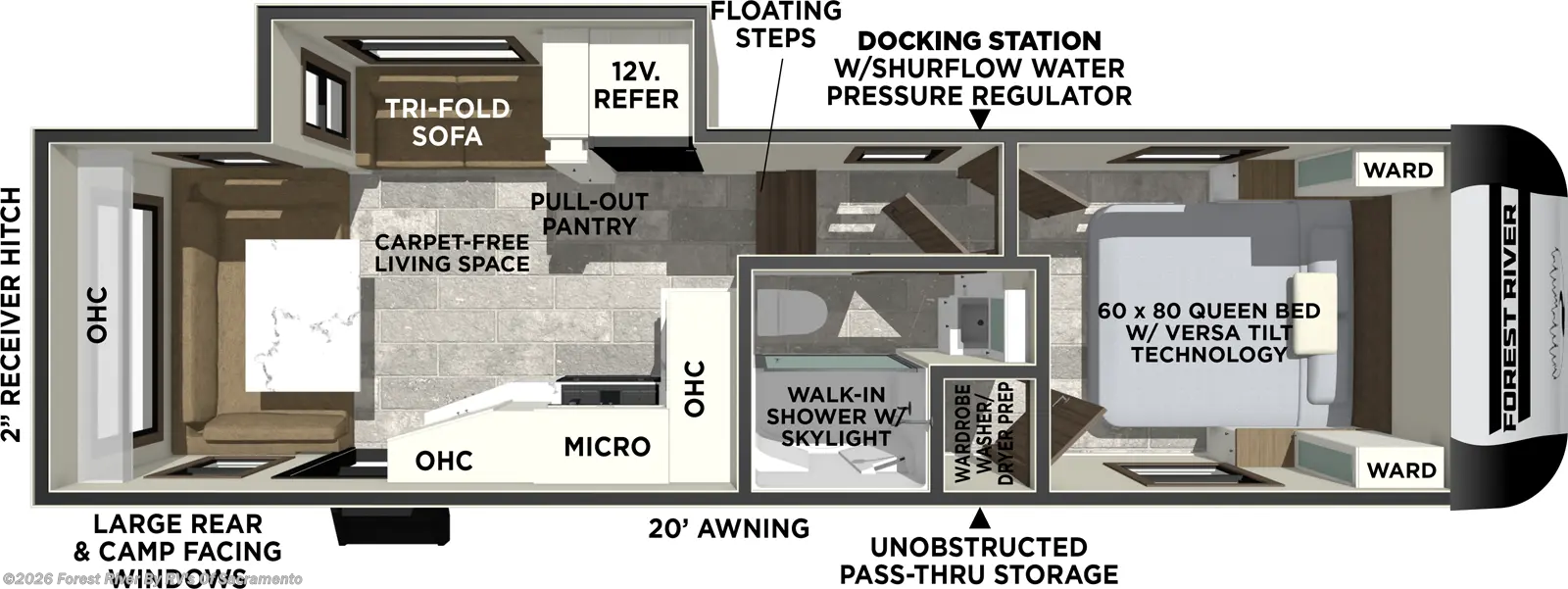 New 2026 Forest River Impression 242RD available in Sacramento, California