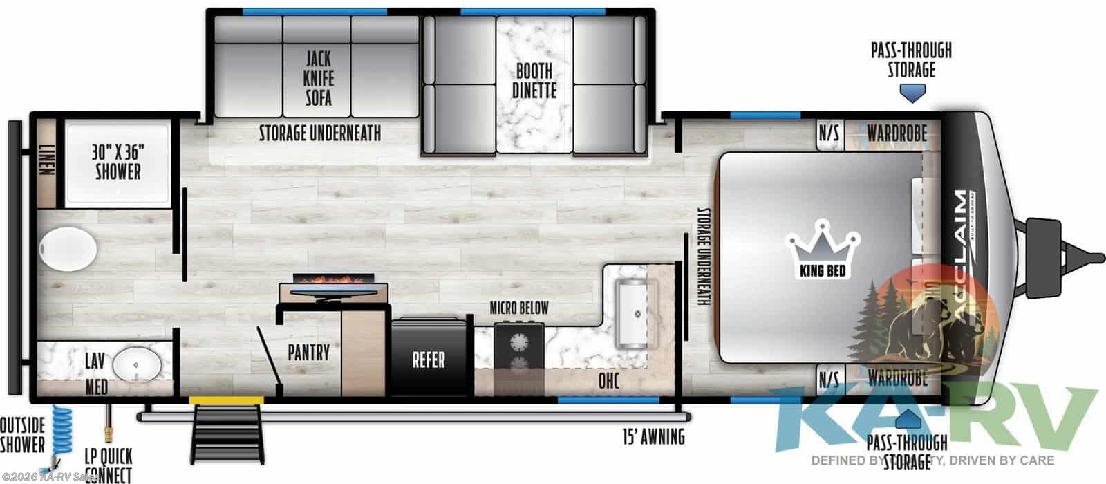New 2026 East to West Acclaim 2600RB available in Fruitland Park, Florida
