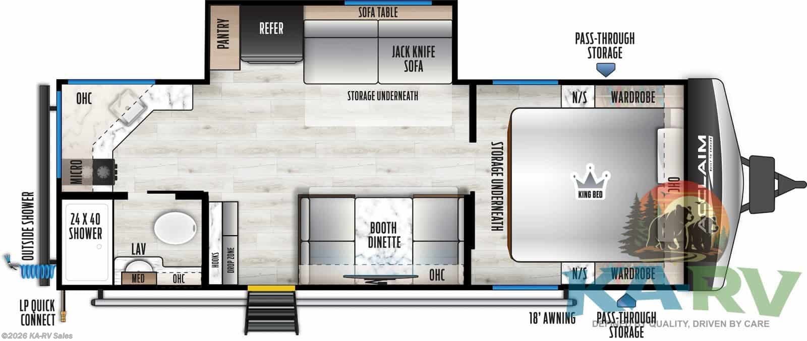 New 2026 East to West Acclaim 2450ML available in Fruitland Park, Florida