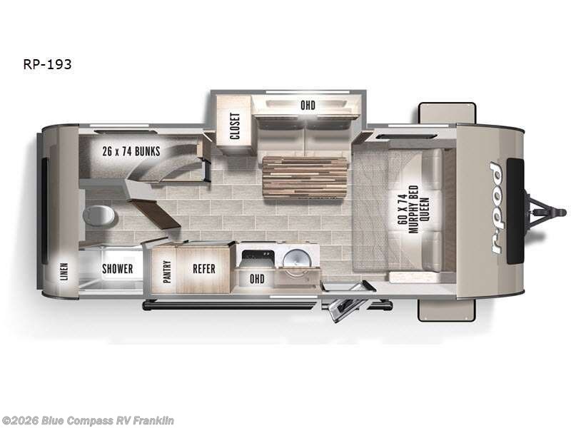 Used 2022 Forest River  R Pod RP-193 available in Franklin, Kentucky