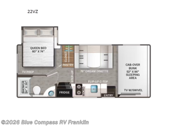 New 2026 Thor Motor Coach Geneva 22VZ available in Franklin, Kentucky