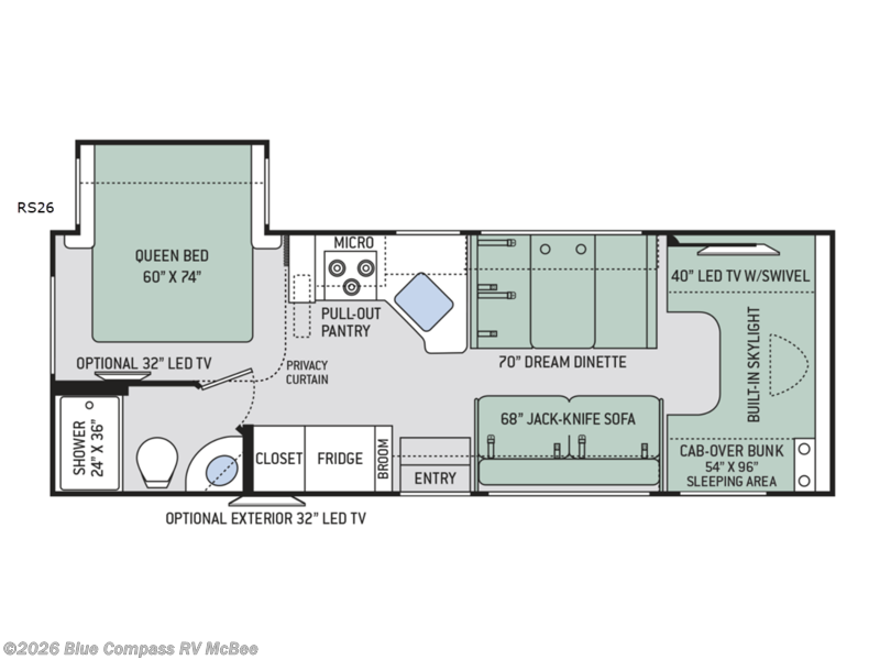 Used 2018 Thor Motor Coach Quantum RS26 available in Mcbee, South Carolina