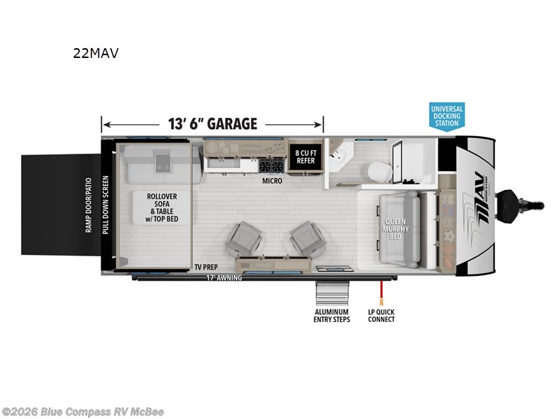 Used 2024 Grand Design Momentum MAV 22MAV available in Mcbee, South Carolina