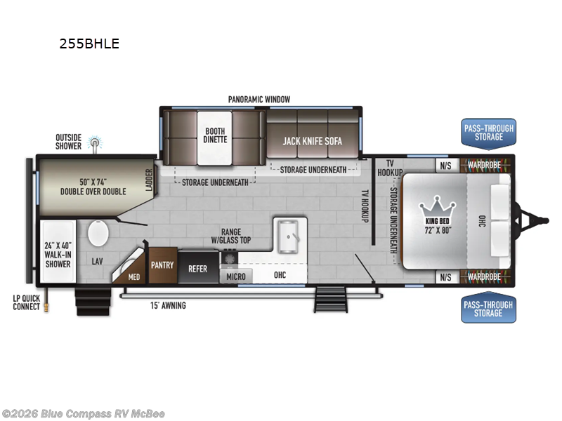 Used 2025 East to West Della Terra LE 255BHLE available in Mcbee, South Carolina