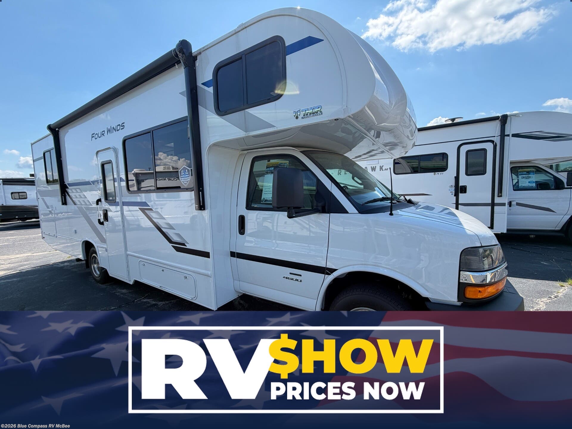 New 2026 Thor Motor Coach Four Winds 28G Chevy available in Mcbee, South Carolina