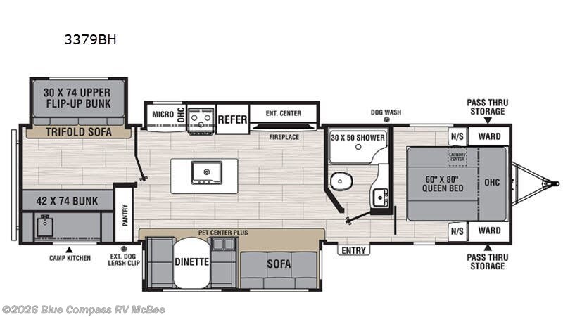 Used 2020 Coachmen Spirit Ultra Lite 3379BH available in Mcbee, South Carolina