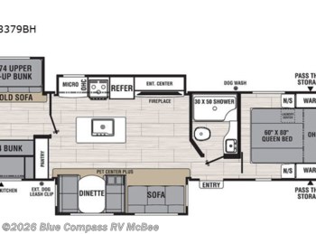 Used 2020 Coachmen Spirit Ultra Lite 3379BH available in Mcbee, South Carolina