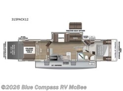 Used 2022 Forest River Cherokee Wolf Pack 315PACK12 available in Mcbee, South Carolina