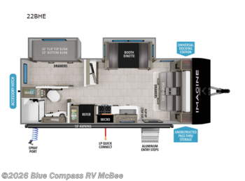 Used 2025 Grand Design Imagine XLS 22BHE available in Mcbee, South Carolina