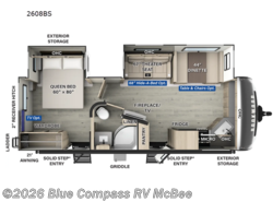 Used 2025 Forest River Rockwood Ultra Lite 2608BS available in Mcbee, South Carolina