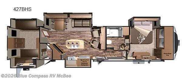Used 2014 Highland Ridge Open Range 3X 427BHS available in Mcbee, South Carolina