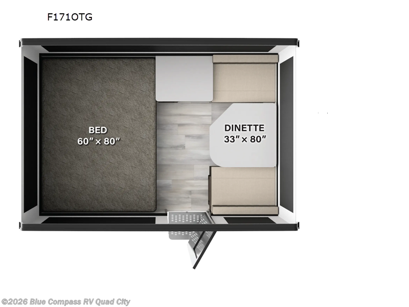 New 2026 Forest River Flagstaff OTG F171OTG available in Walcott, Iowa
