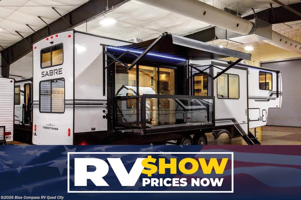 New 2027 Forest River Sabre 37RVMILES available in Walcott, Iowa