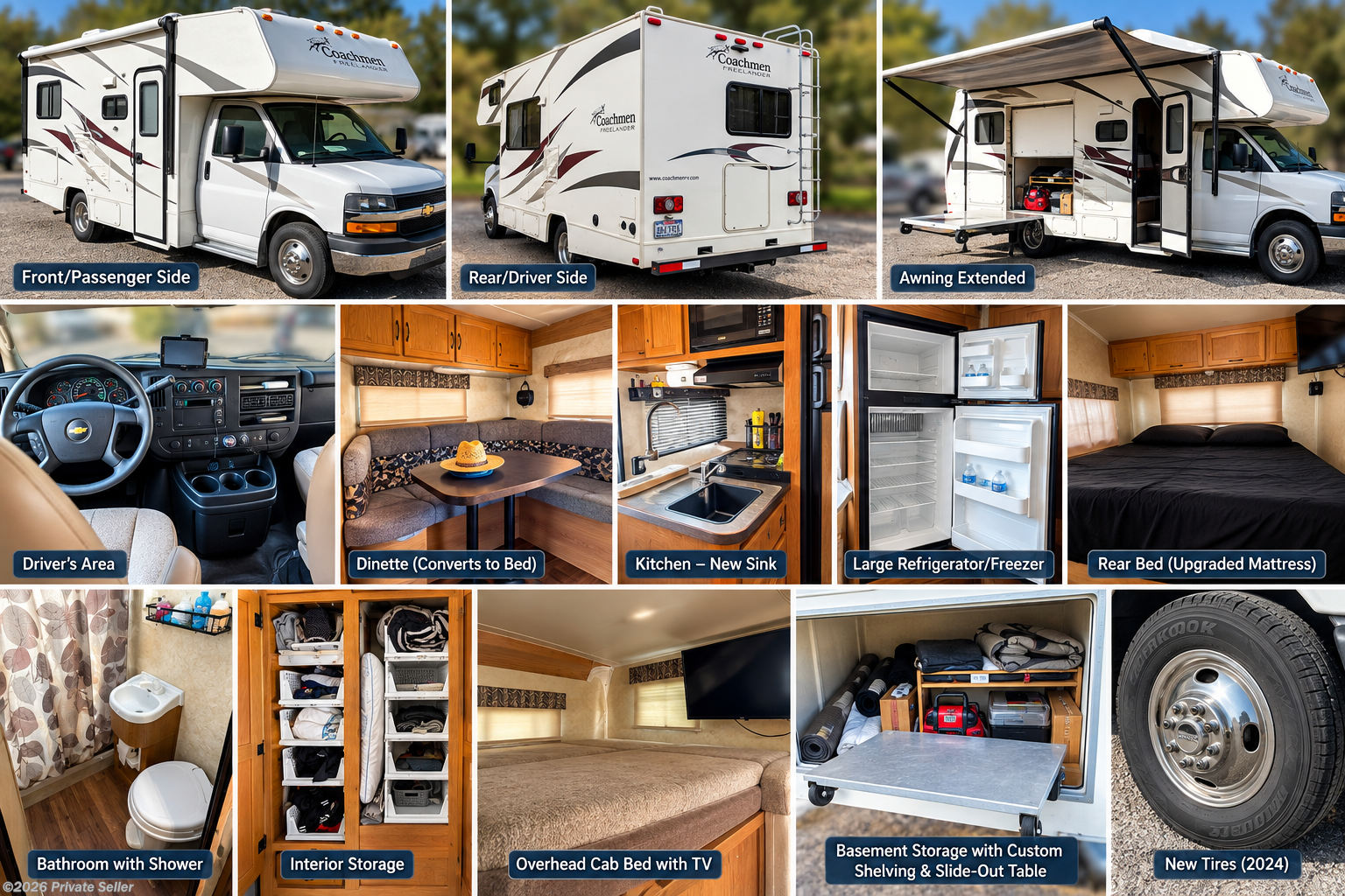 Used 2010  Coachmen Freelander QB21 - 21 foot length by Coachmen from For Sale By Owner in Mcmurray, PA