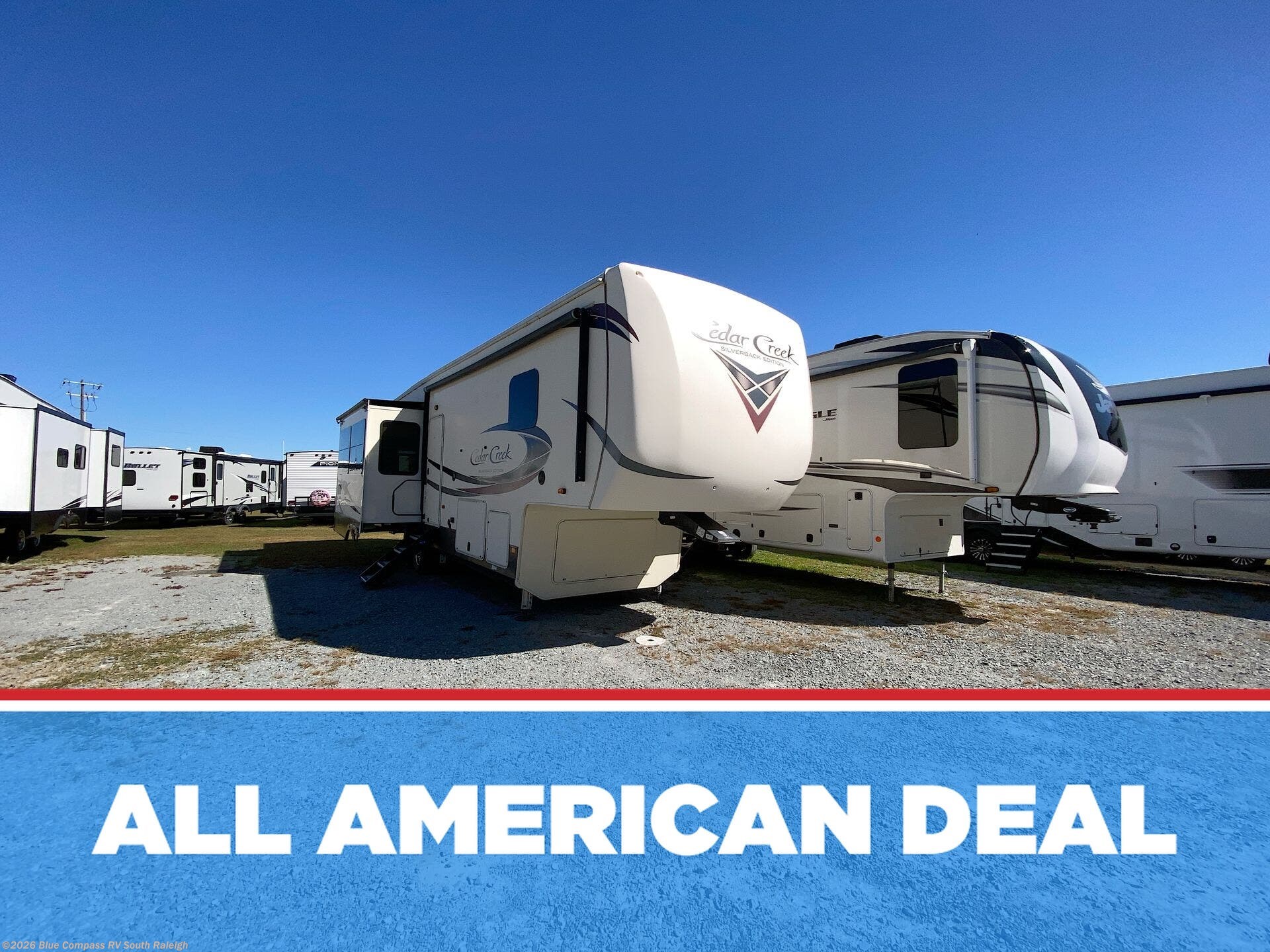 Used 2020 Forest River Cedar Creek Silverback 31IK available in Benson, North Carolina