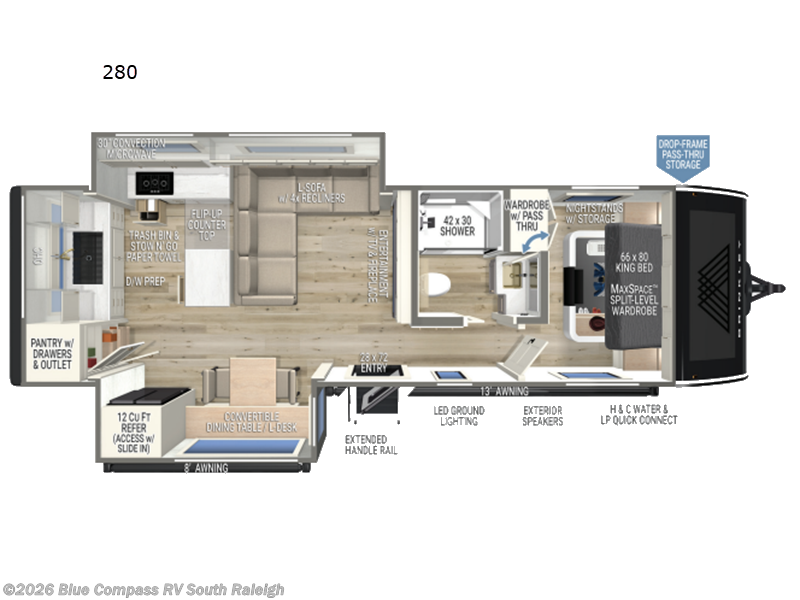 New 2026 Brinkley RV Model I 280 available in Benson, North Carolina