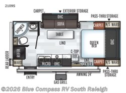 Used 2019 Forest River Rockwood Mini Lite 2109S available in Benson, North Carolina