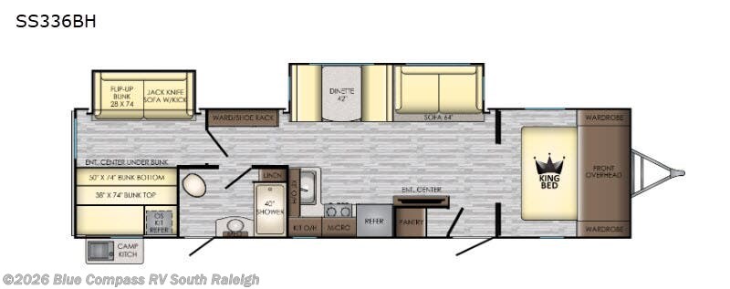 Used 2020 CrossRoads Sunset Trail SS336BH available in Benson, North Carolina