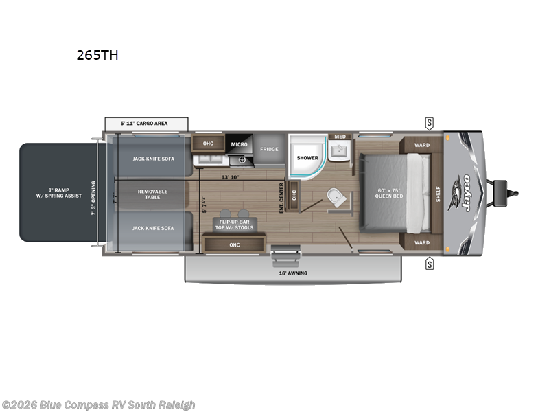 New 2025 Jayco Jay Flight 265TH available in Benson, North Carolina
