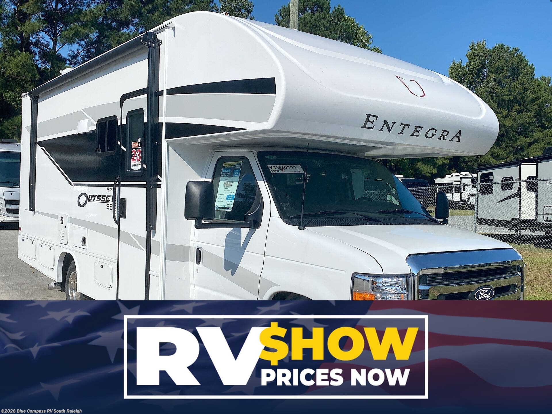 New 2027 Entegra Coach Odyssey SE 22CF available in Benson, North Carolina