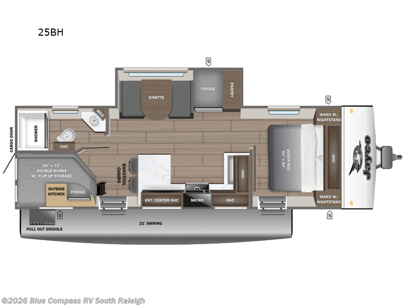 New 2027 Jayco Jay Feather 25BH available in Benson, North Carolina