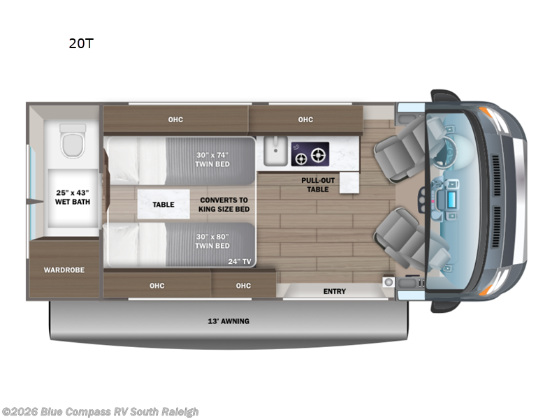New 2027  Entegra Coach Ethos 20T by Entegra Coach from Blue Compass RV South Raleigh in Benson, NC