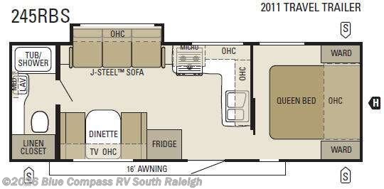 Used 2011  Starcraft Travel Star 245RBS by Starcraft from Blue Compass RV South Raleigh in Benson, NC