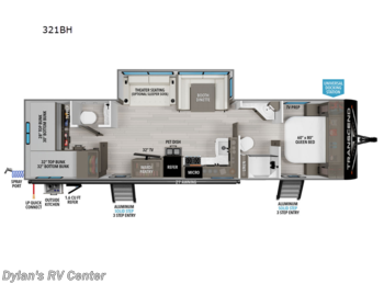 Used 2024 Grand Design Transcend Xplor 321BH available in Sewell, New Jersey