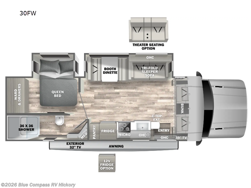 New 2026 Dynamax Corp  isata 5 30FWDEX 4X4 Extreme Edition available in Claremont, North Carolina
