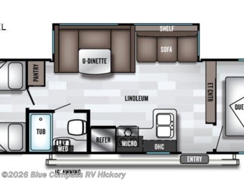 Used 2020 Forest River Salem Cruise Lite 282QBXL available in Claremont, North Carolina