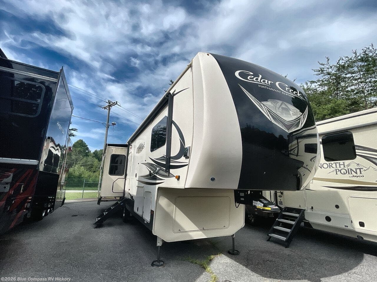 Used 2020 Forest River Cedar Creek Hathaway Edition 34IK available in Claremont, North Carolina