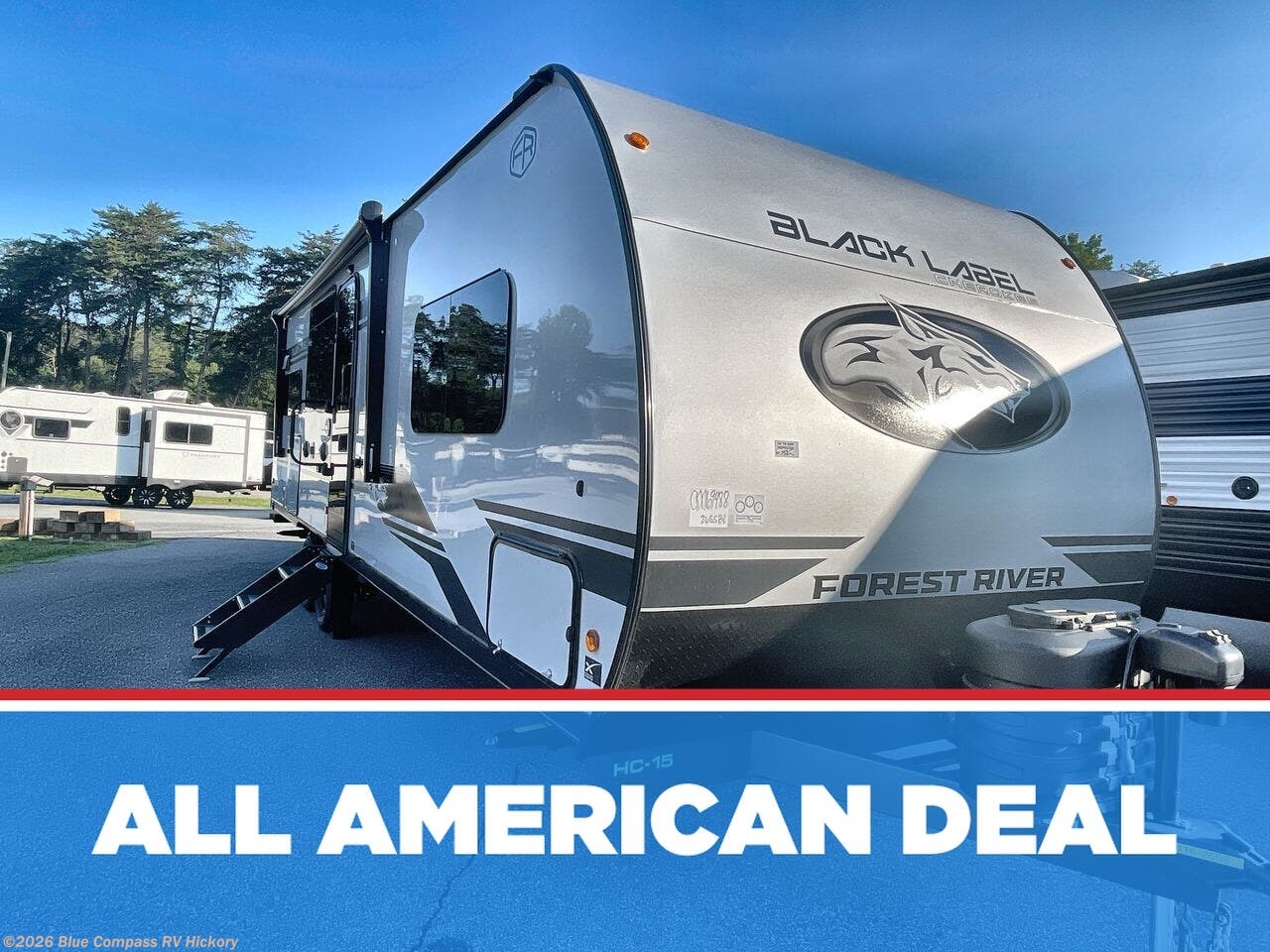 New 2027 Forest River Cherokee Grey Wolf Black Label 26SSBL available in Claremont, North Carolina