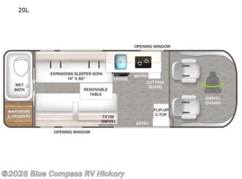 Used 2023 Thor Motor Coach Tellaro 20L available in Claremont, North Carolina