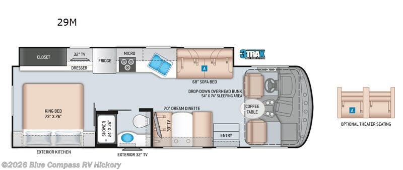 Used 2021 Thor Motor Coach Windsport 29M available in Claremont, North Carolina
