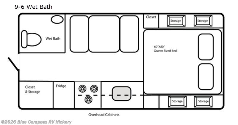 Used 2020 Northern Lite Limited Edition 9-6 Wet Bath available in Claremont, North Carolina