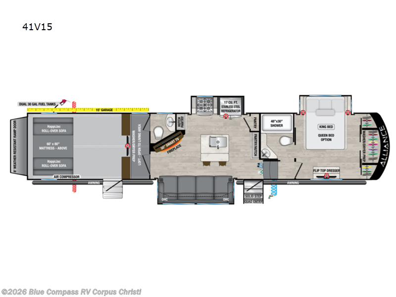 Used 2023 Alliance RV Valor 41V15 available in Corpus Christi, Texas