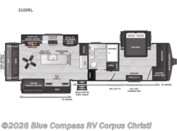 New 2027 Keystone Montana 3100RL available in Corpus Christi, Texas