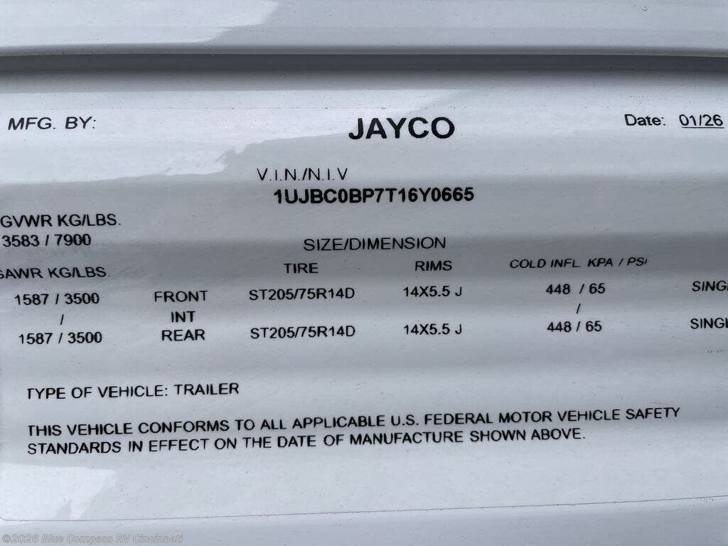 New 2026 Jayco Jay Flight SLX 262RLS available in Cincinnati, Ohio