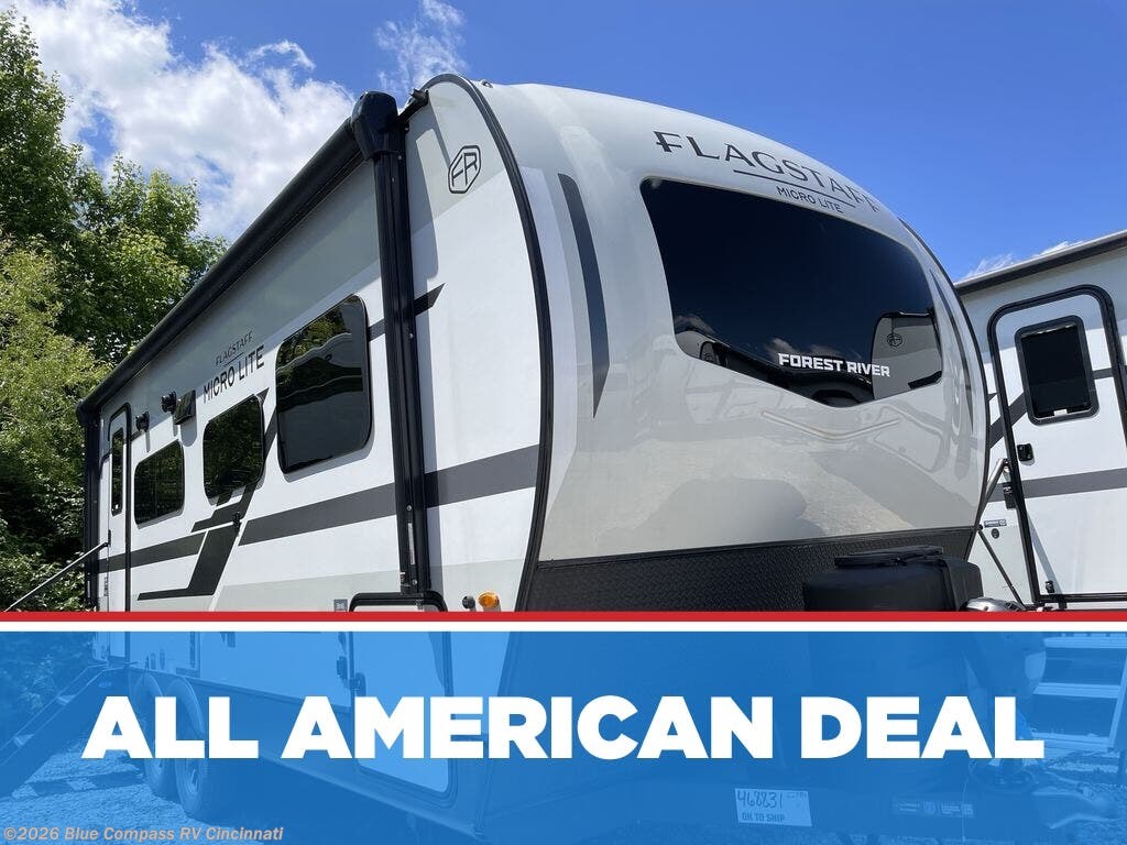 New 2026 Forest River Flagstaff Micro Lite 22FBS available in Cincinnati, Ohio