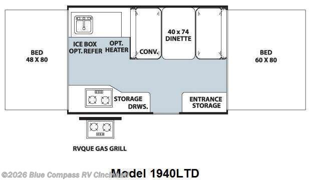 Used 2010 Forest River Rockwood Freedom LTD Series 1940LTD available in Cincinnati, Ohio