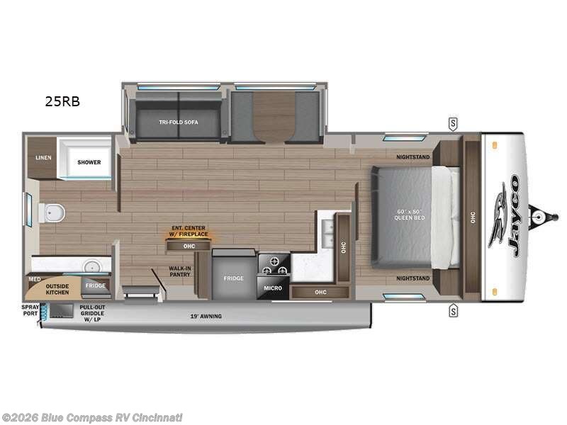 New 2026 Jayco Jay Feather 25RB available in Cincinnati, Ohio
