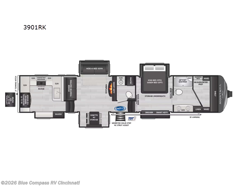 Used 2024 Keystone Montana 3901RK available in Cincinnati, Ohio
