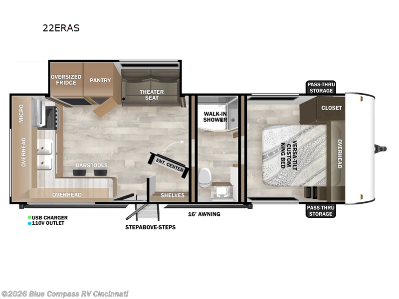 Used 2025 Forest River Salem 22ERAS available in Cincinnati, Ohio