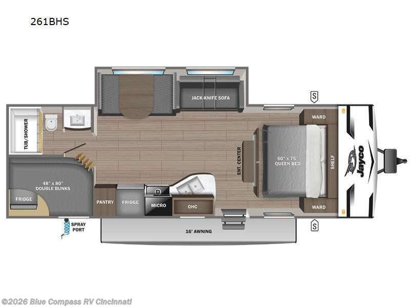 Used 2024 Jayco Jay Flight SLX 261BHS available in Cincinnati, Ohio