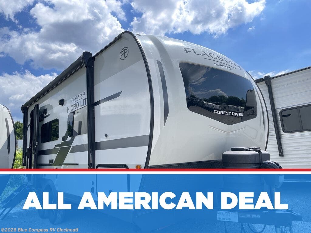 New 2026 Forest River Flagstaff Micro Lite 21FBRS available in Cincinnati, Ohio