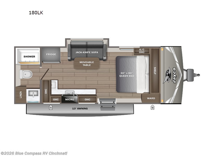 New 2027 Jayco Jay Flight 180LK available in Cincinnati, Ohio