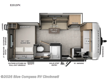 New 2027 Forest River Flagstaff E-Pro E201SFK available in Cincinnati, Ohio
